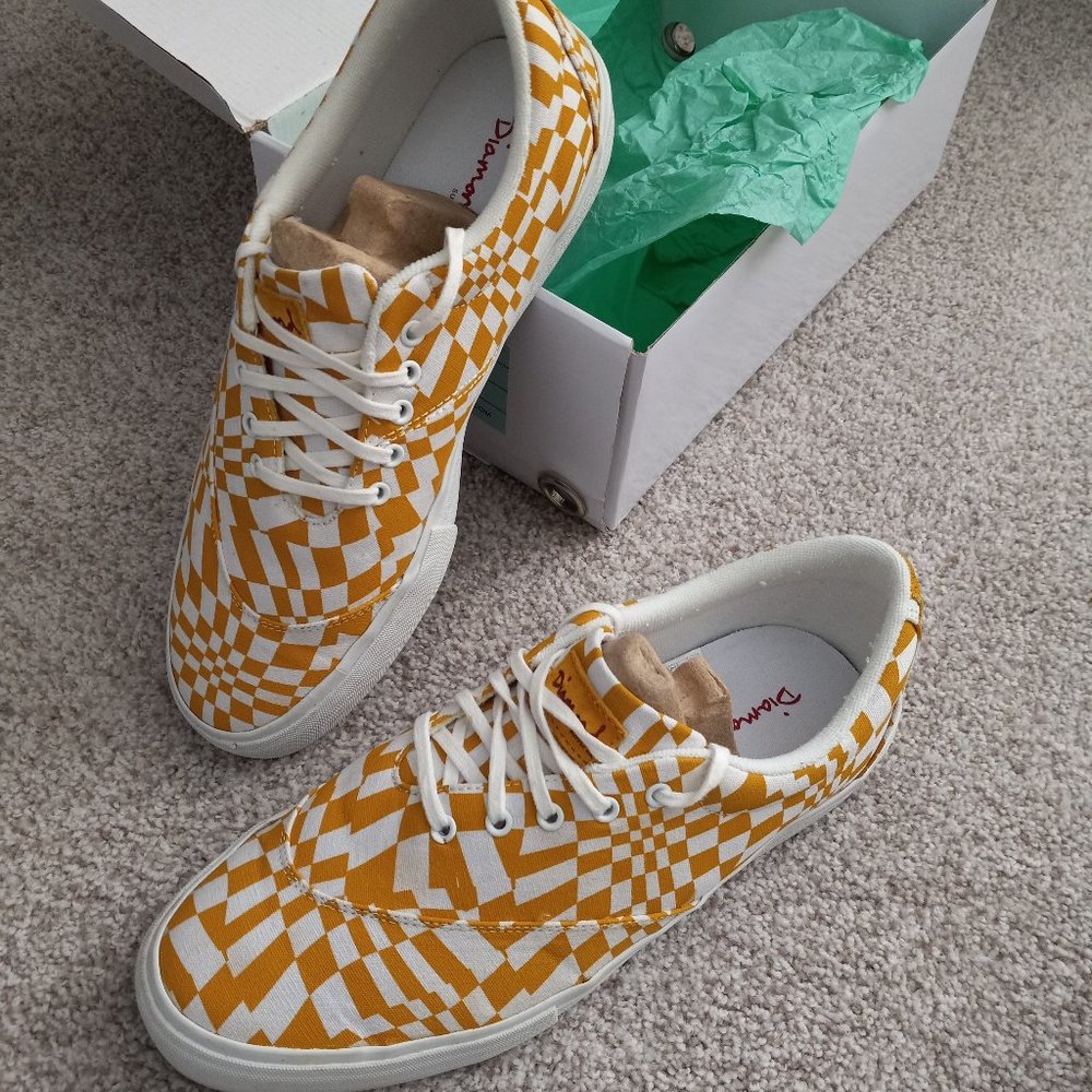 Diamond Supply Co. Checkerboard shoes size 11